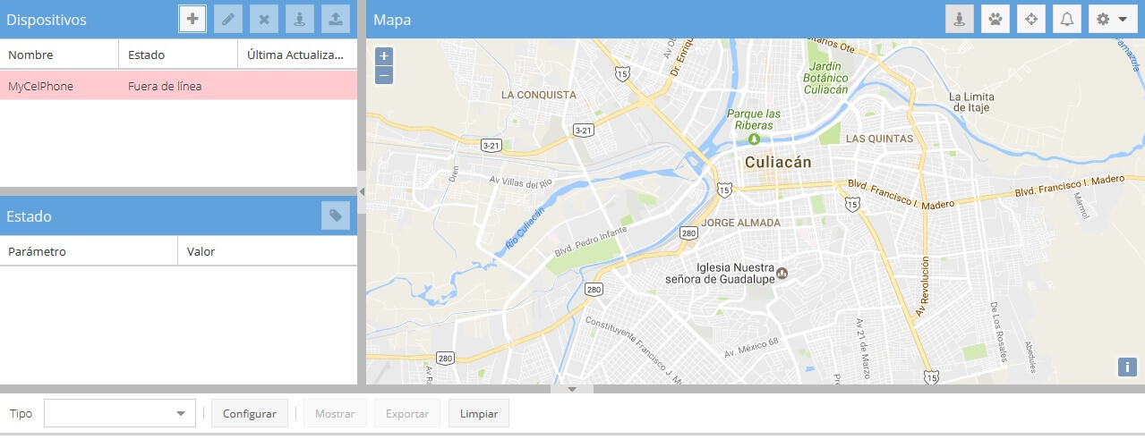 traccar google map